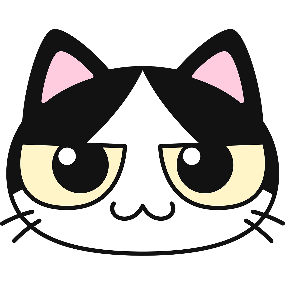 猫 顔 素材詳細 4位