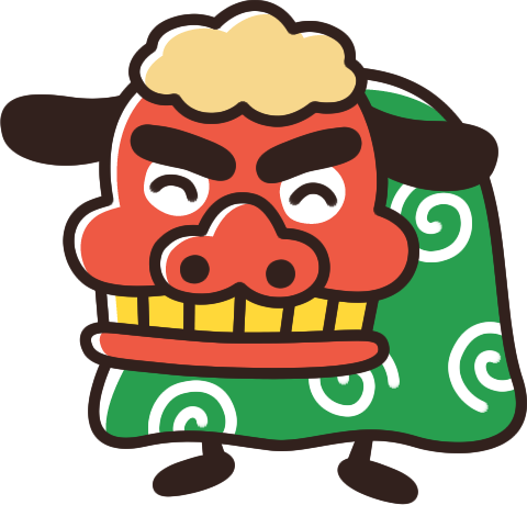 獅子舞 イラスト 簡単詳細 6位