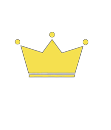 王冠 透過詳細 3位
