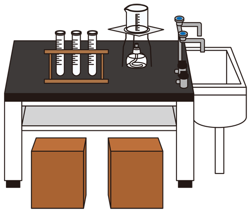 理科 室 イラスト詳細 3位