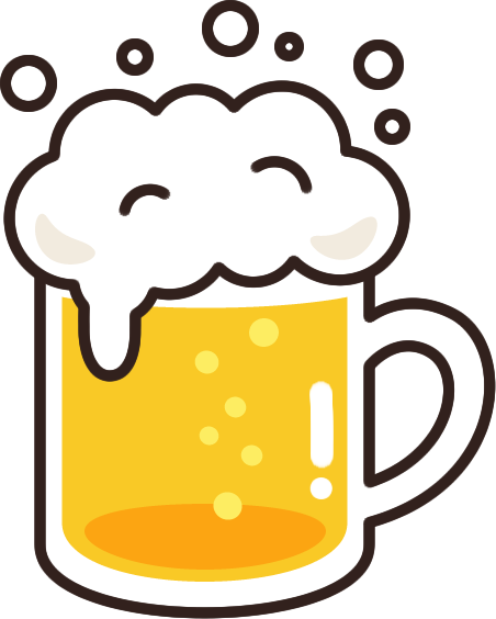 生ビール イラスト詳細 11位