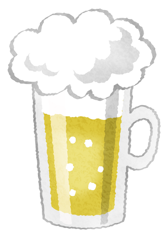 生ビール イラスト詳細 6位