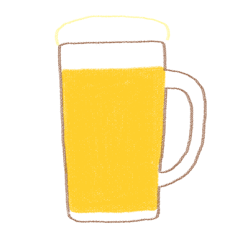 生ビール イラスト詳細 9位