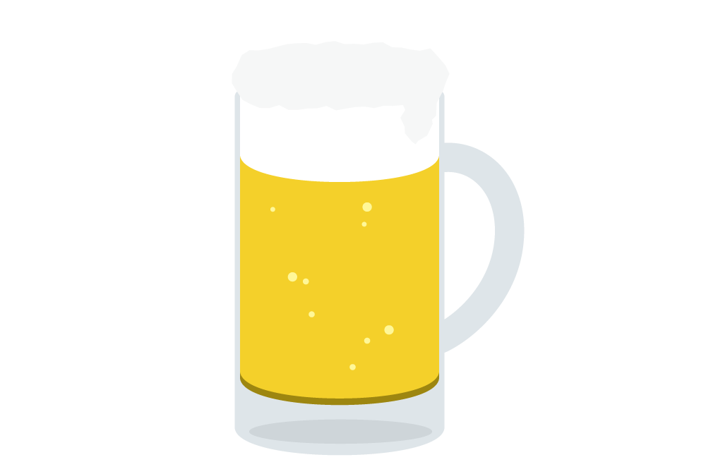 生ビール イラスト詳細 10位