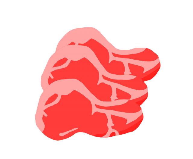 生肉 イラスト詳細 6位