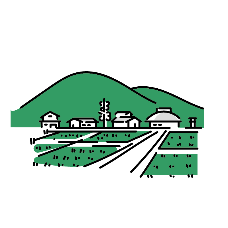 田舎 イラスト 綺麗詳細 3位