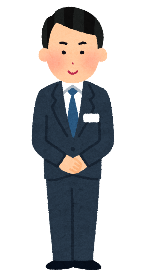 男性 スーツ イラスト詳細 6位