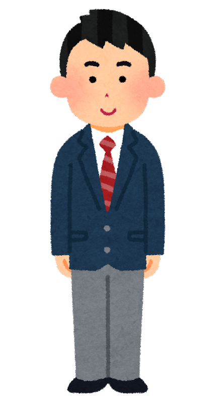 男性 服 イラスト詳細 3位
