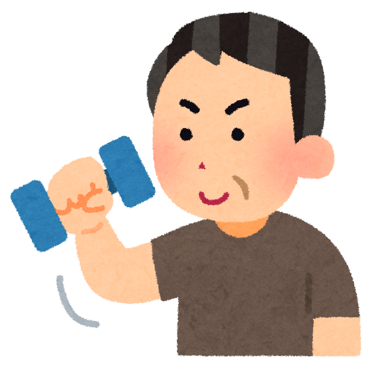 男性 筋肉 イラスト詳細 10位