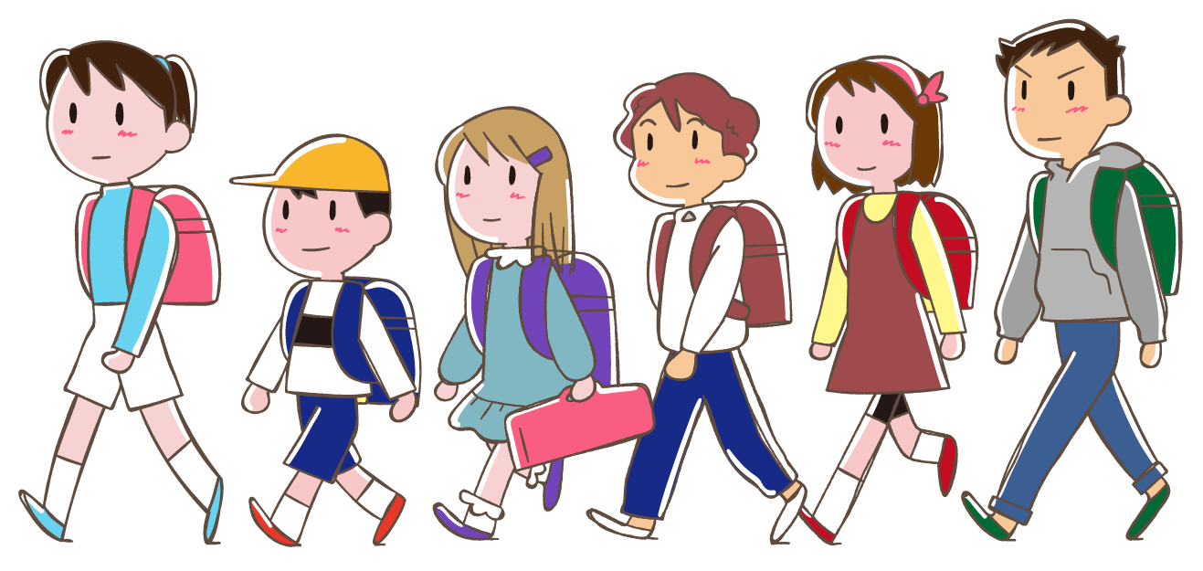 登校 イラスト詳細 3位