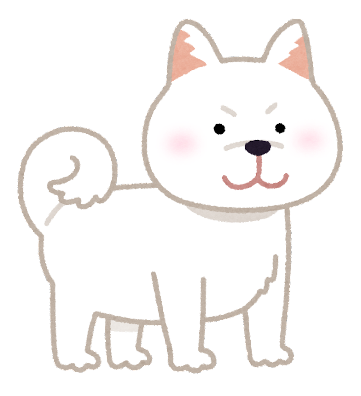 白い イラスト詳細 4位