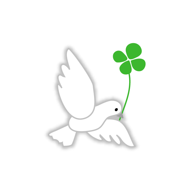 白い 鳥 イラスト詳細 2位