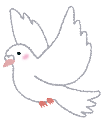 白い 鳥 イラスト詳細 3位