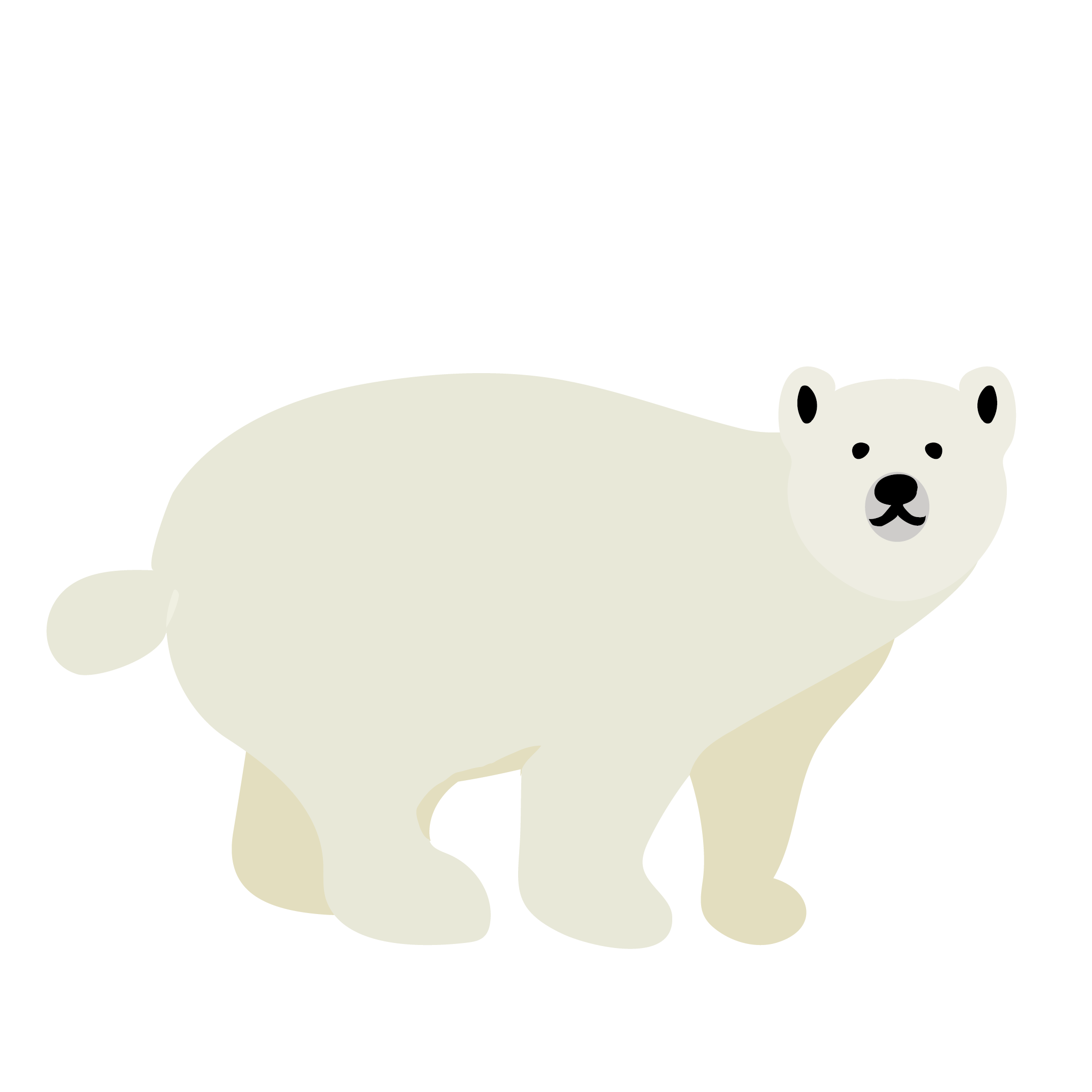 白熊 の イラスト詳細 2位