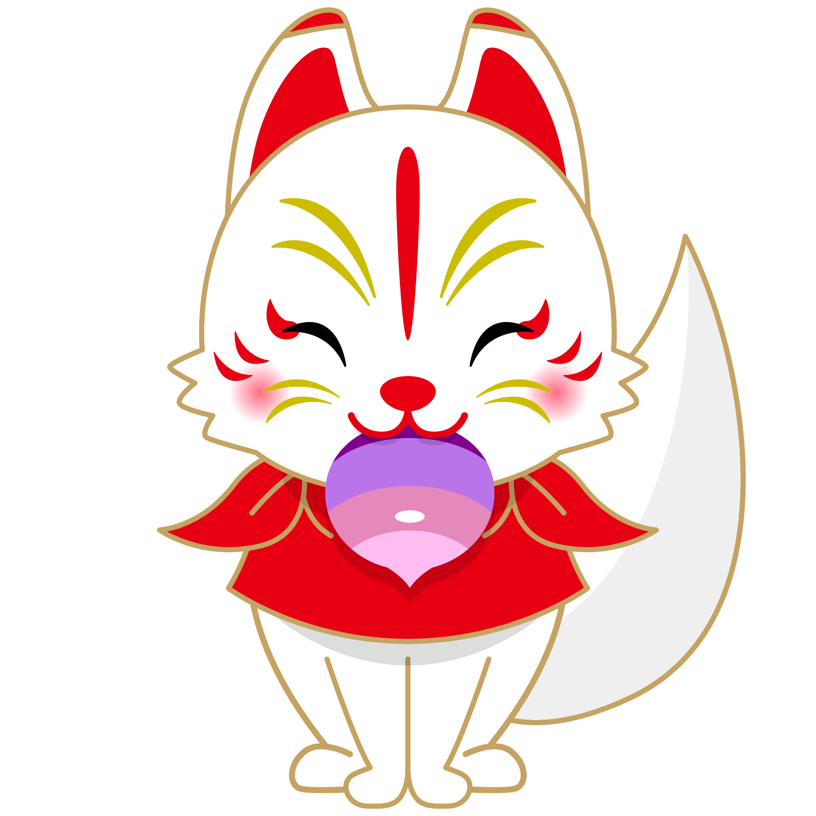 白狐 イラスト詳細 2位
