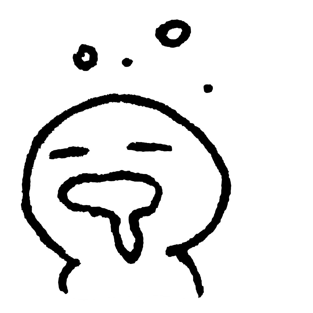 眠い 顔 イラスト詳細 5位