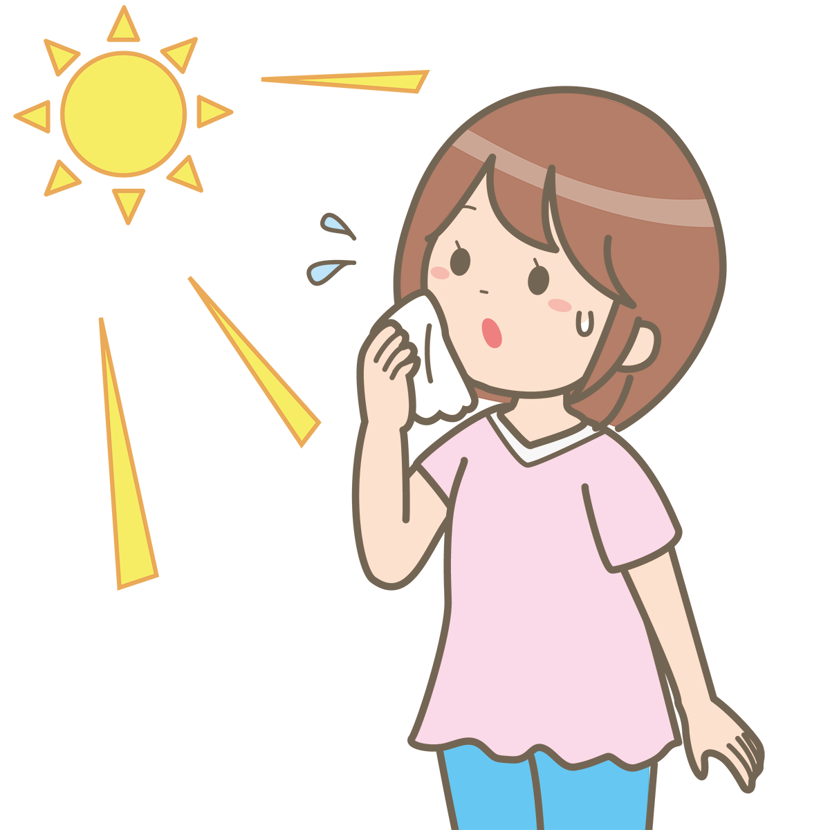 眩しい イラスト詳細 9位