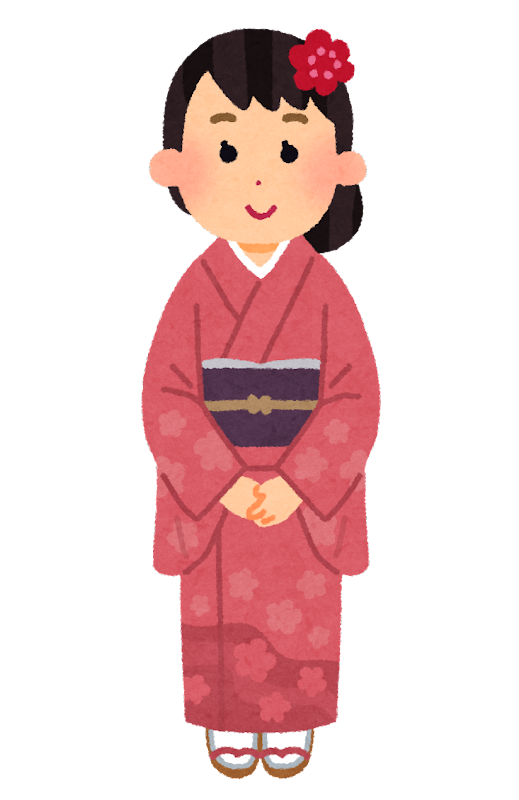 着物 可愛い イラスト詳細 8位