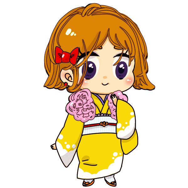 着物 可愛い イラスト詳細 9位