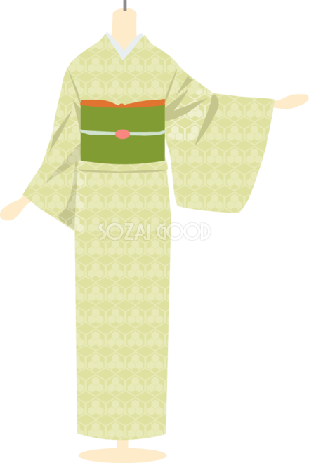 着物 帯 イラスト詳細 8位