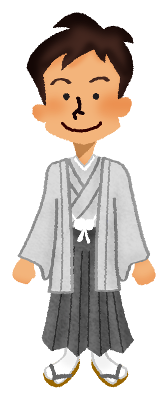 着物 男 イラスト詳細 8位