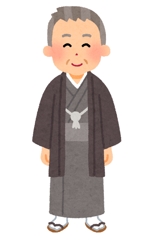 着物 男 イラスト詳細 11位