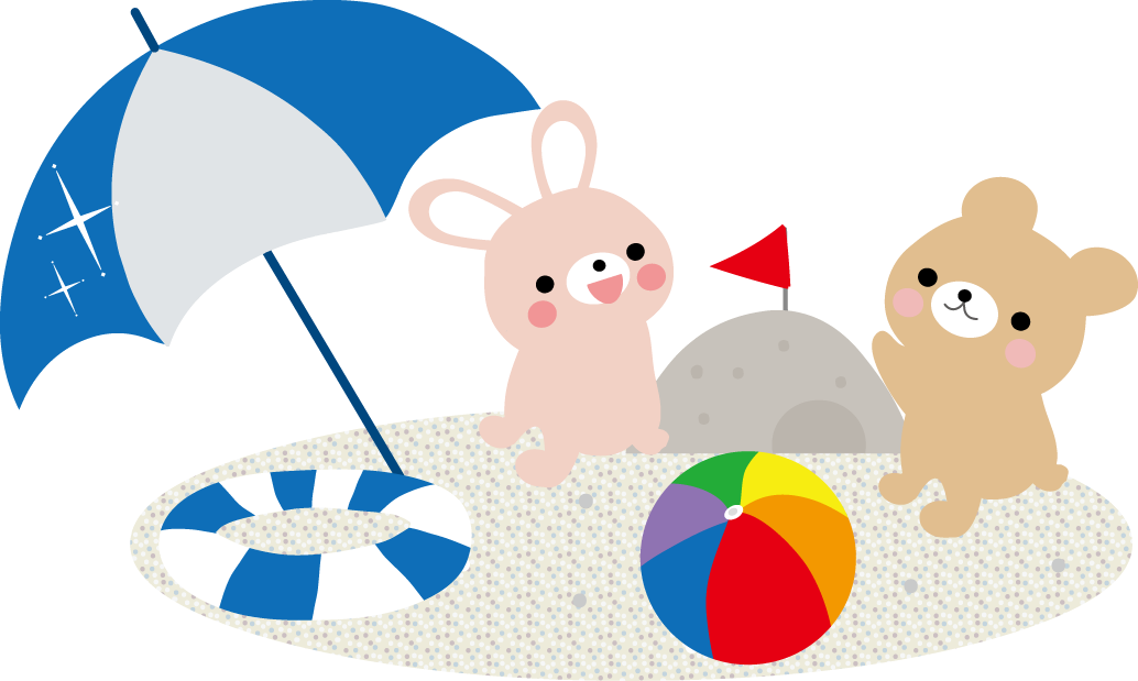 砂浜 イラスト 簡単詳細 3位