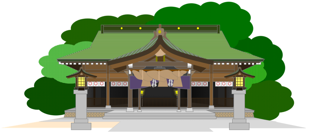 神社 イラスト 綺麗詳細 9位