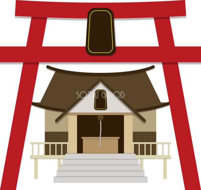 神社 フリー 素材詳細 11位