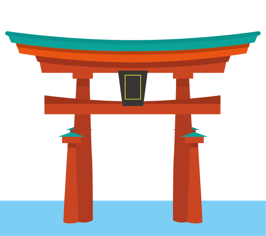 神社 鳥居 イラスト - KibrisPDR