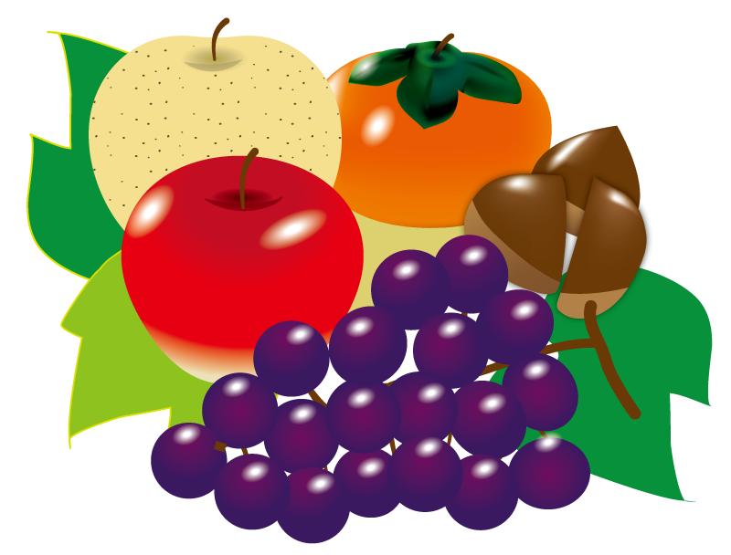秋 の 果物 イラスト - KibrisPDR