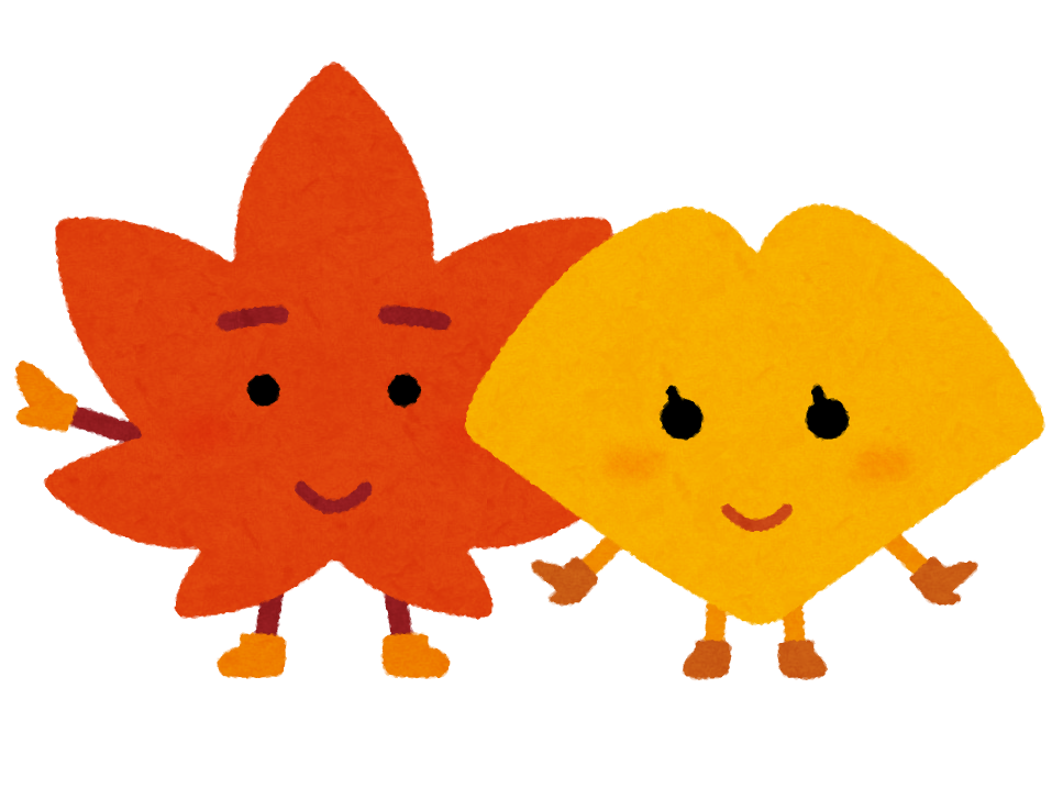 秋 イラスト 簡単詳細 3位