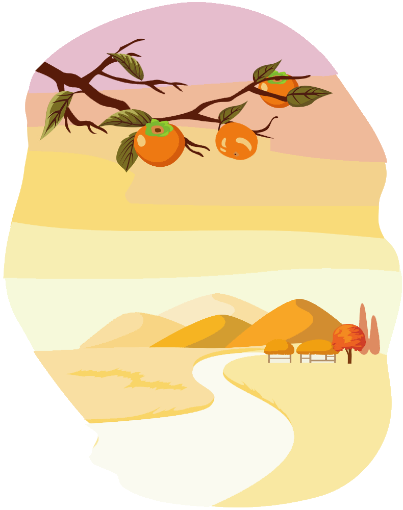 秋 イラスト 風景詳細 6位