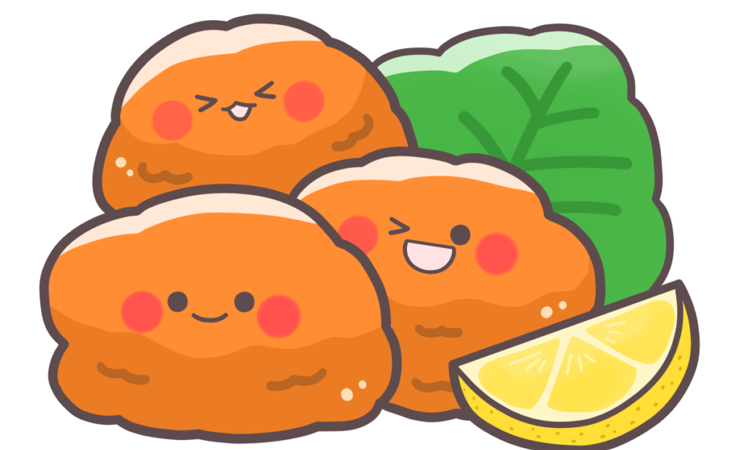 秋 食べ物 イラスト詳細 3位