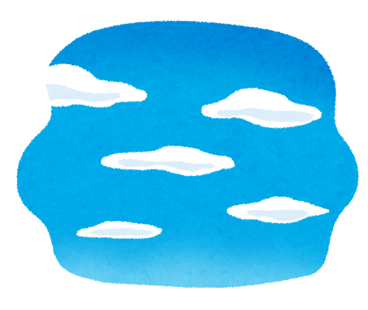 空 イラスト フリー詳細 2位