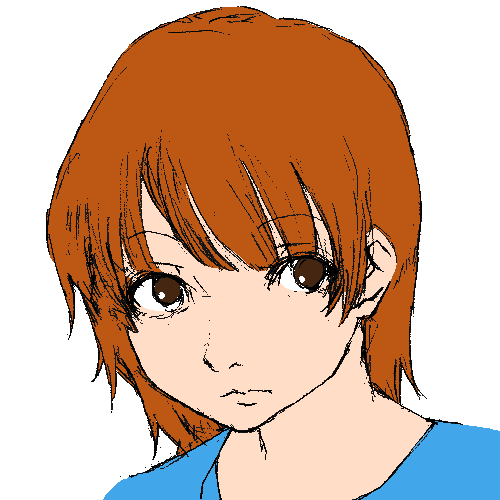 空 女の子 イラスト詳細 7位