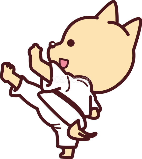 空手 イラスト かわいい詳細 7位