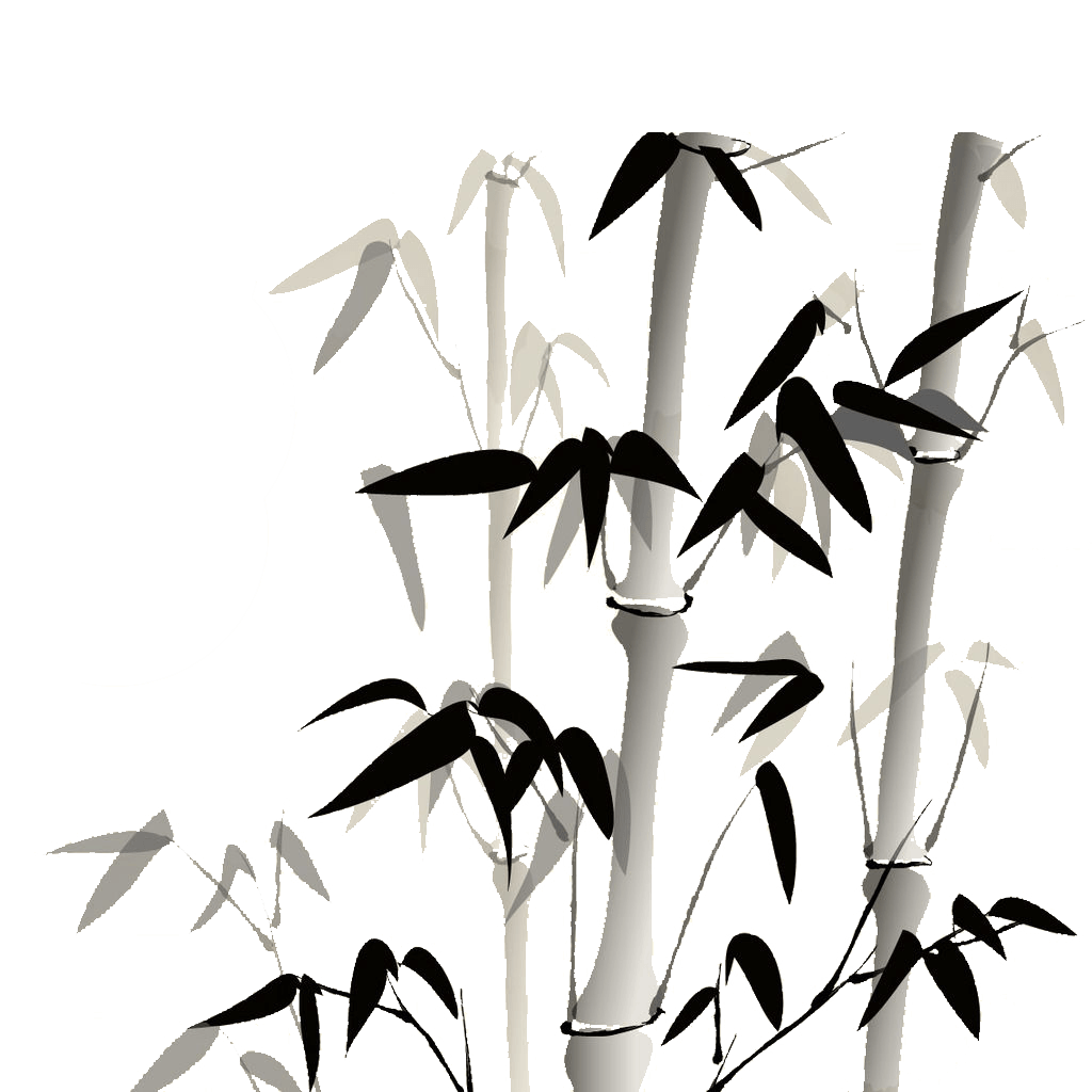 竹 水墨画 - KibrisPDR