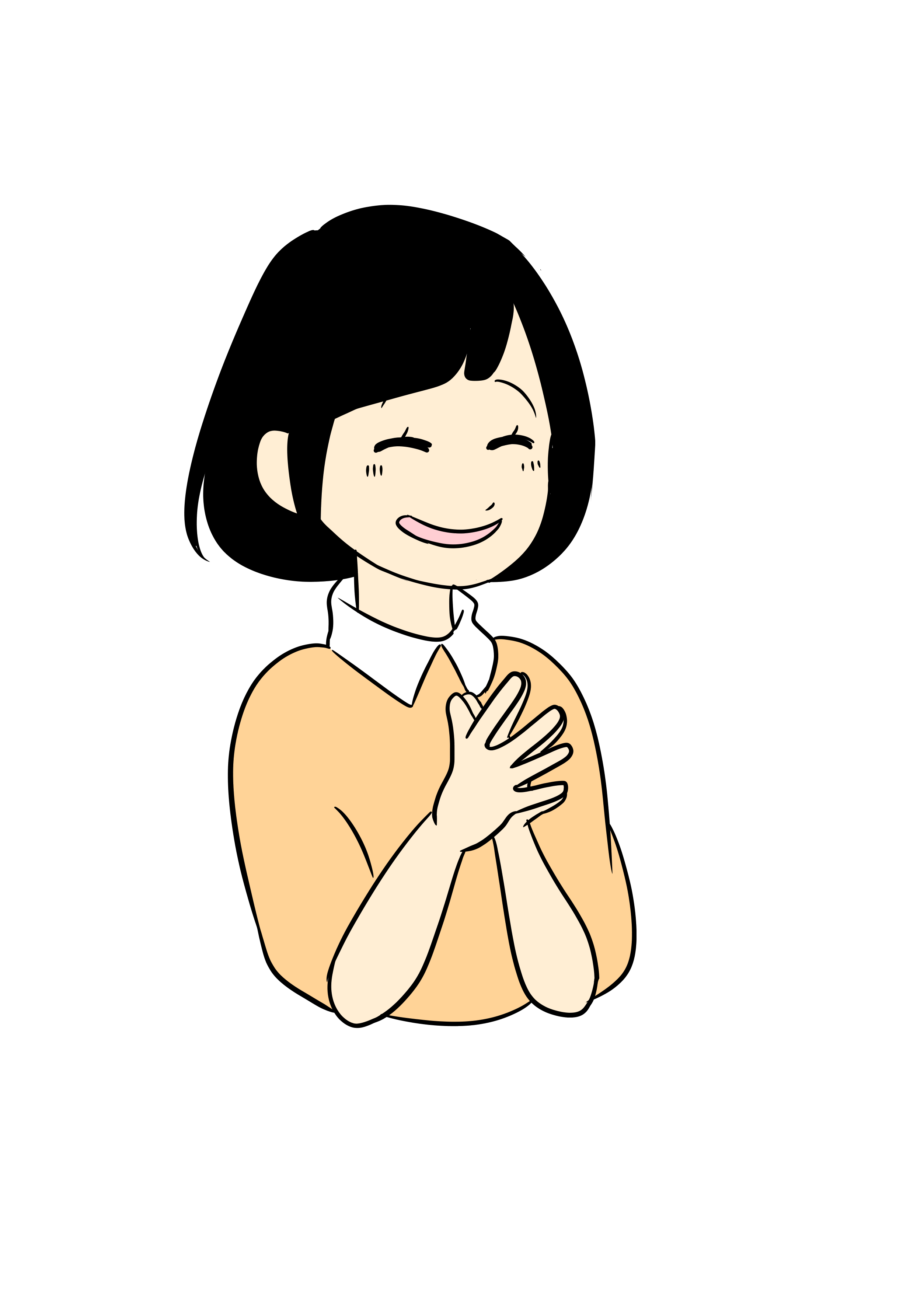 笑っ てる イラスト詳細 3位