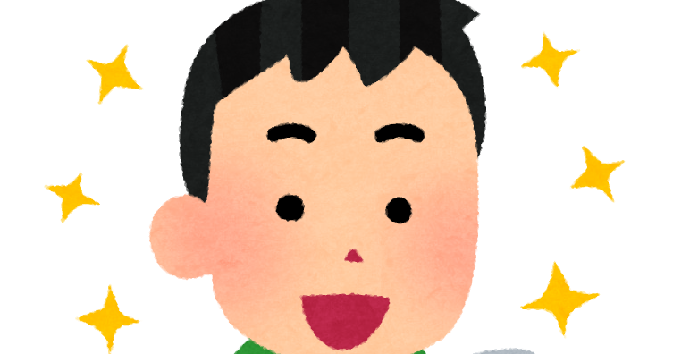 笑顔 イラスト 男詳細 4位