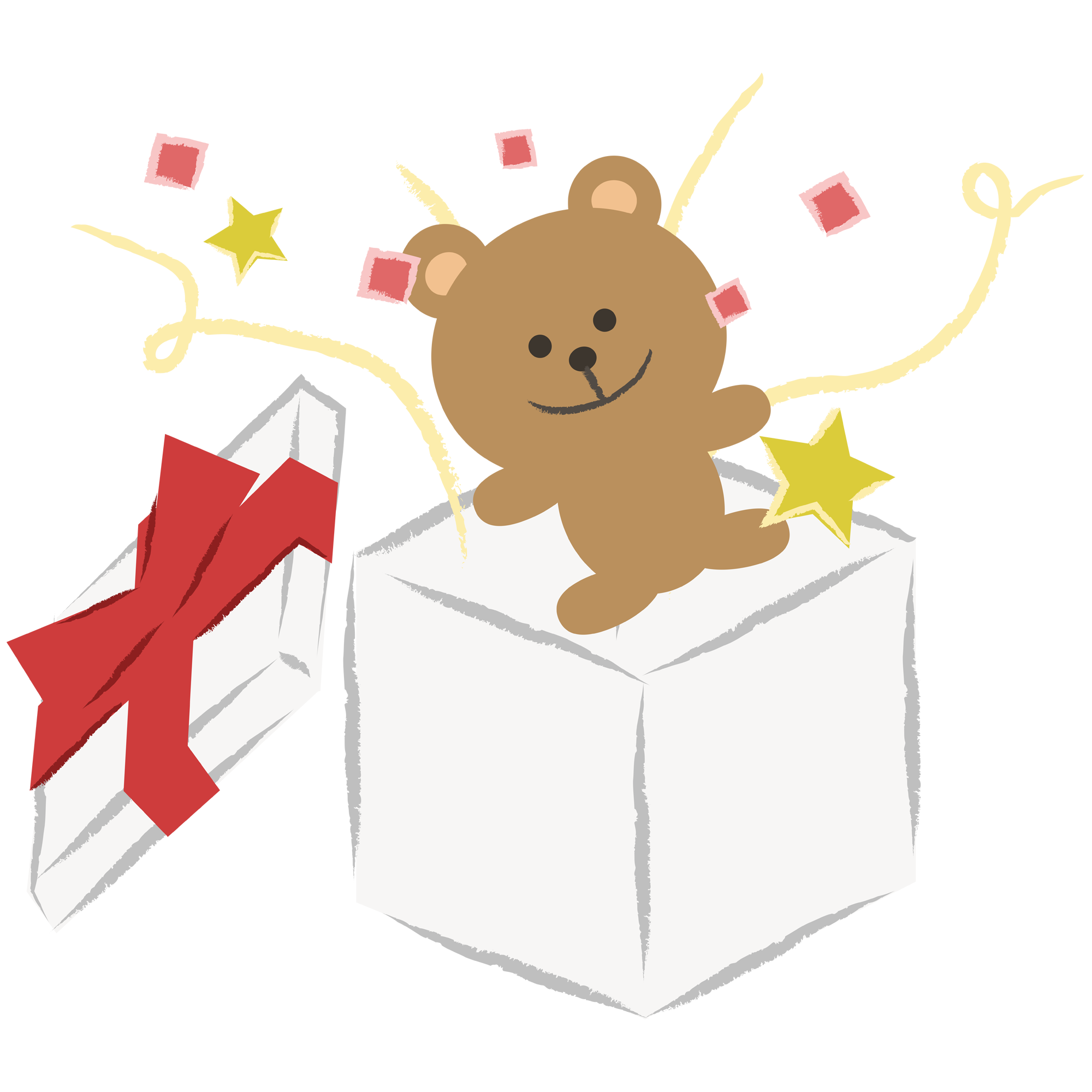 箱 飛び出す イラスト詳細 3位