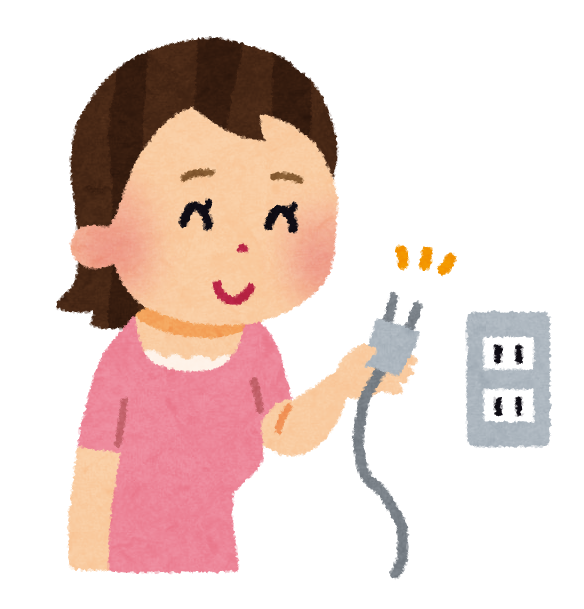 節電 イラスト 無料詳細 3位
