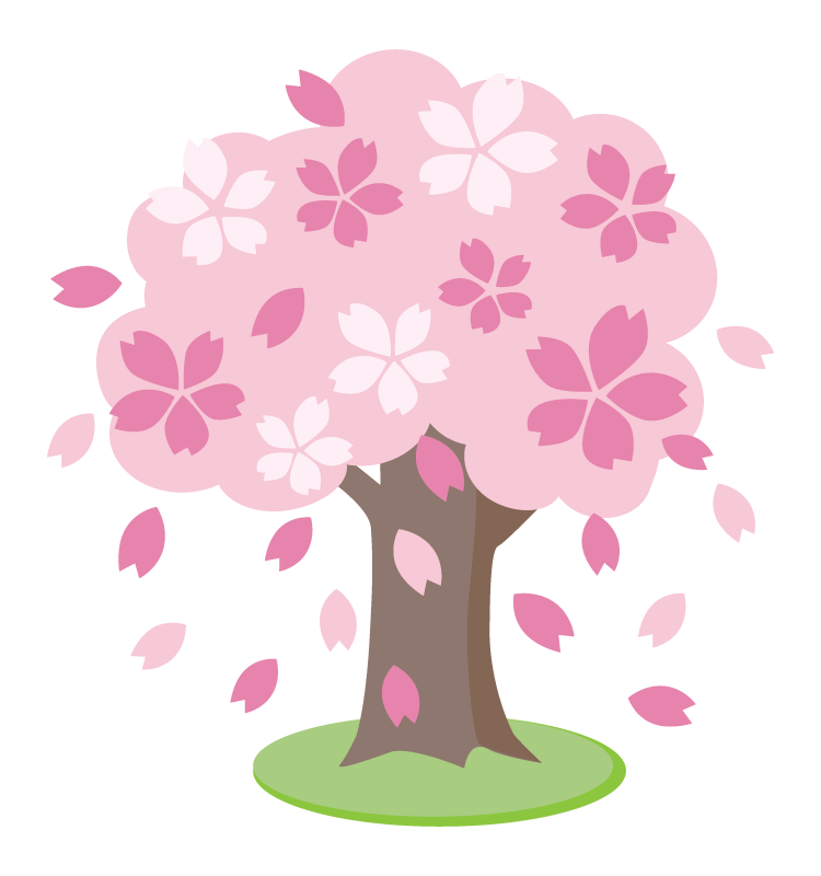 簡単 桜の 木 イラスト詳細 2位