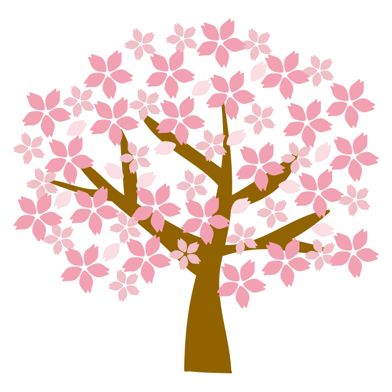 簡単 桜の 木 イラスト詳細 3位
