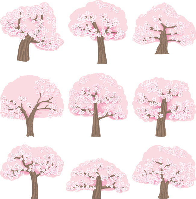 簡単 桜の 木 イラスト詳細 7位