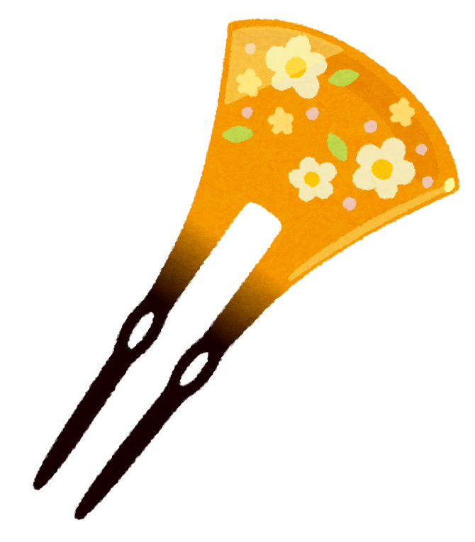 簪 髪型 イラスト - KibrisPDR