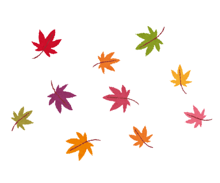 紅葉 イラスト 綺麗詳細 5位
