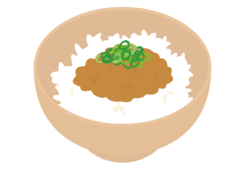 納豆 ご飯 イラスト詳細 9位