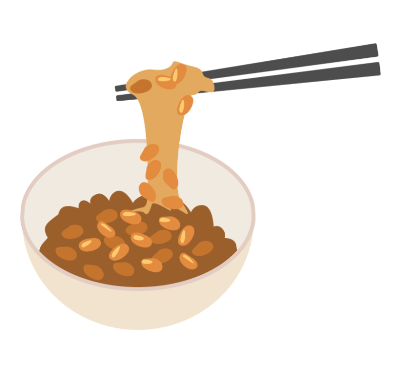 納豆 ご飯 イラスト詳細 10位