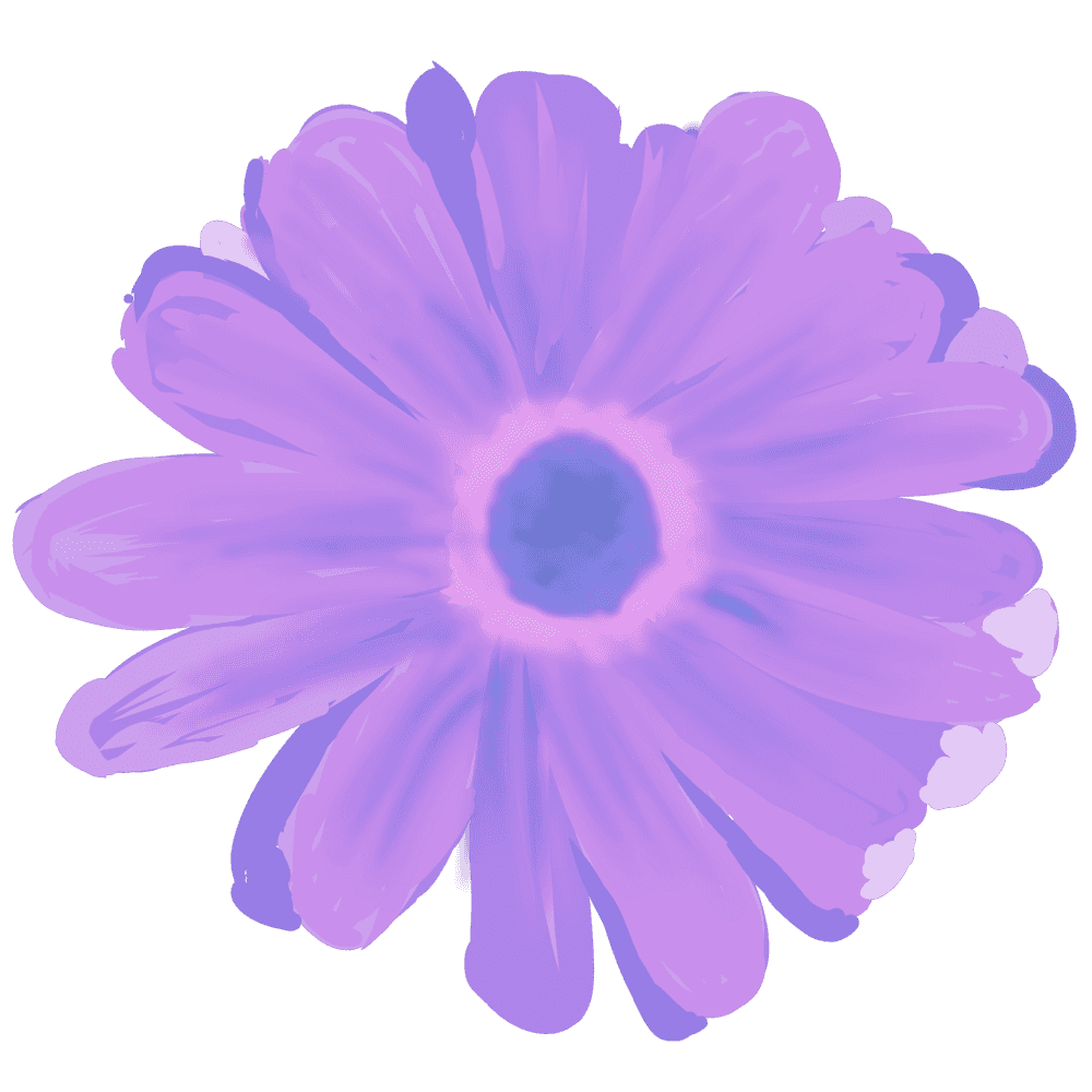 紫 花 イラスト - KibrisPDR